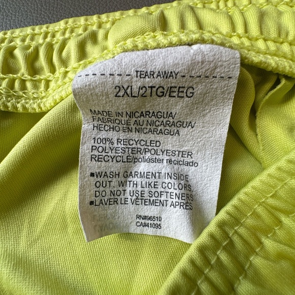 Under Armour Lime Green Sports Shorts - Picture 7 of 7